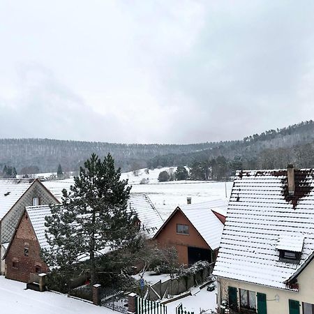 Au Wachtfels Bed and Breakfast Obersteinbach Eksteriør billede