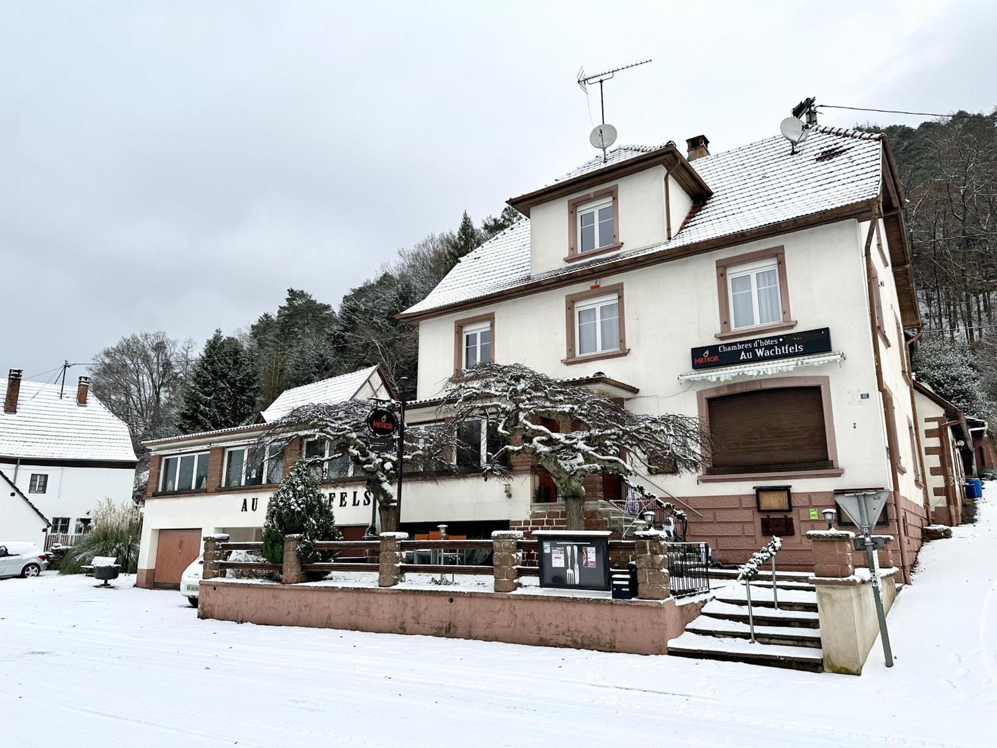 Au Wachtfels Bed and Breakfast Obersteinbach Eksteriør billede