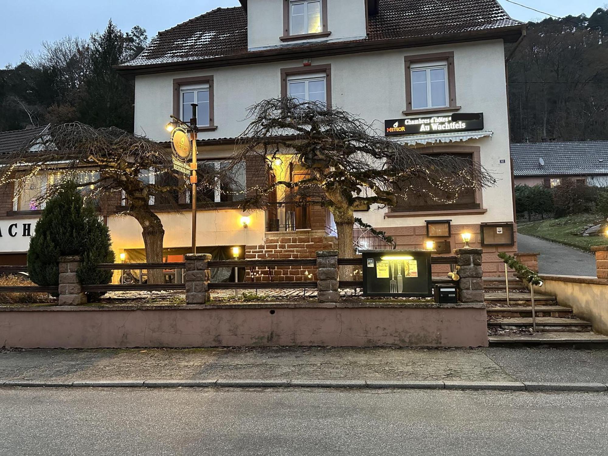 Au Wachtfels Bed and Breakfast Obersteinbach Eksteriør billede